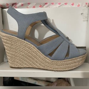 Micheal Kors Berkley Wedge Shoes size 8
